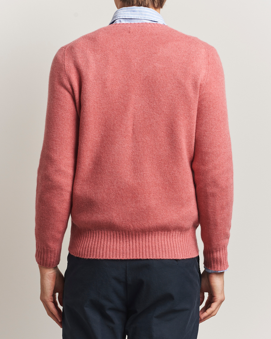 Uomini | Maglieria | Polo Ralph Lauren | Wool/Cashmere Crew Neck Strawberry Gelato