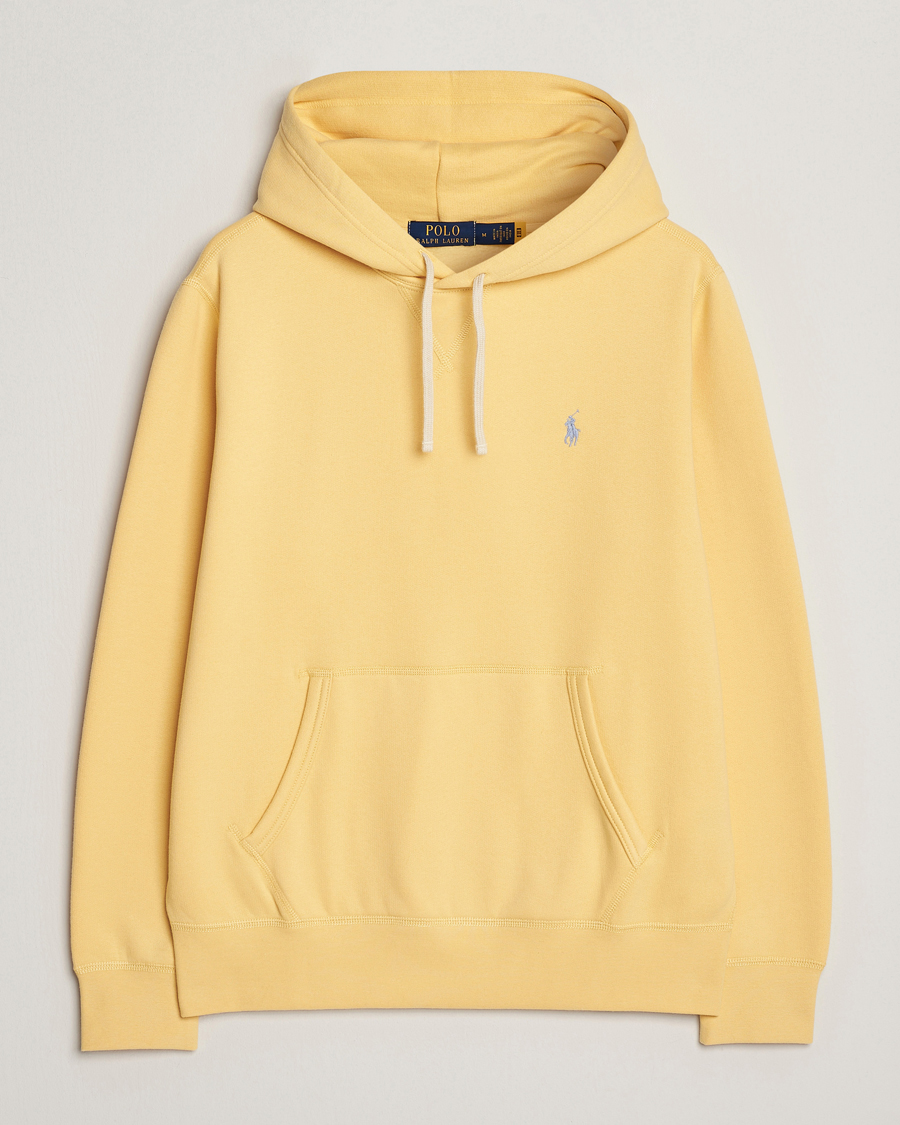 Uomini | Maglieria | Polo Ralph Lauren | RL Fleece Hoodie Corn Yellow