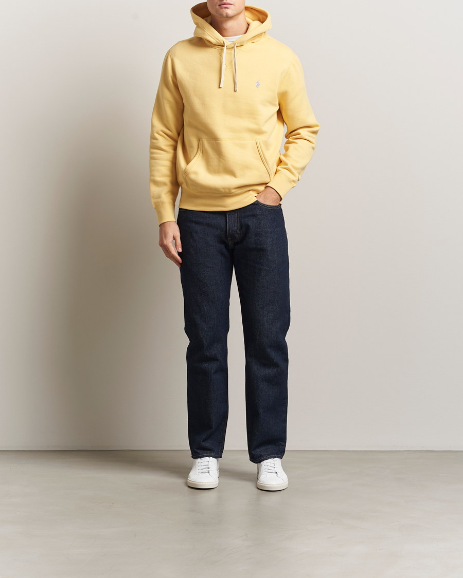 Uomini | Maglieria | Polo Ralph Lauren | RL Fleece Hoodie Corn Yellow