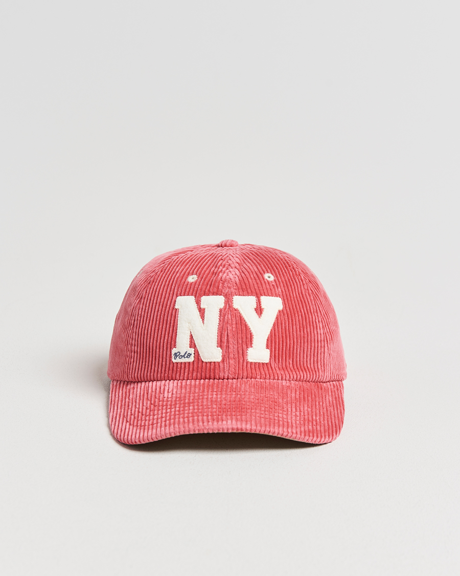 Uomini | Cappelli & Berretti | Polo Ralph Lauren | NY Cord Cap Red Sky