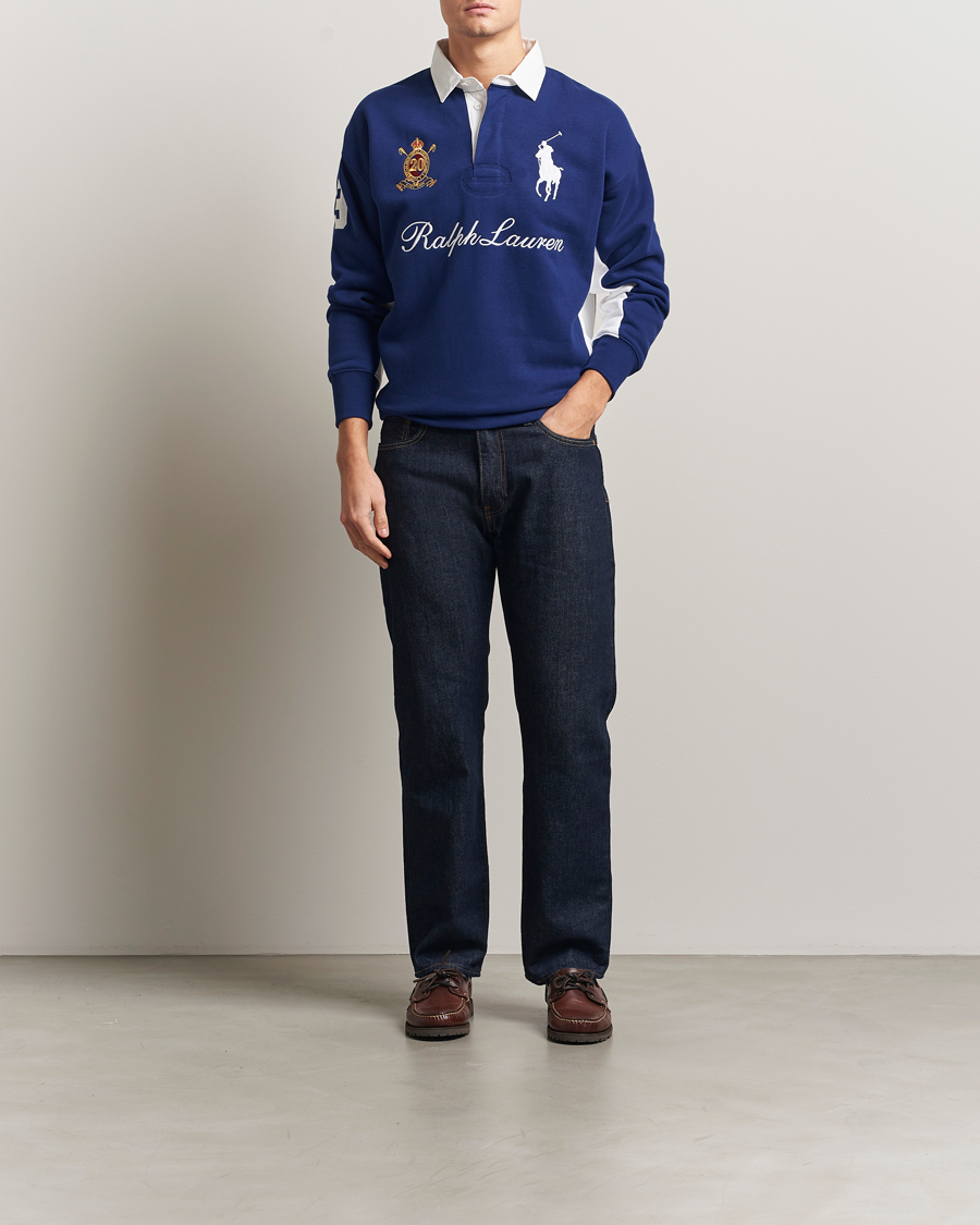 Uomini | Maglieria | Polo Ralph Lauren | Big Pony Rugby Sweater Fall Royal
