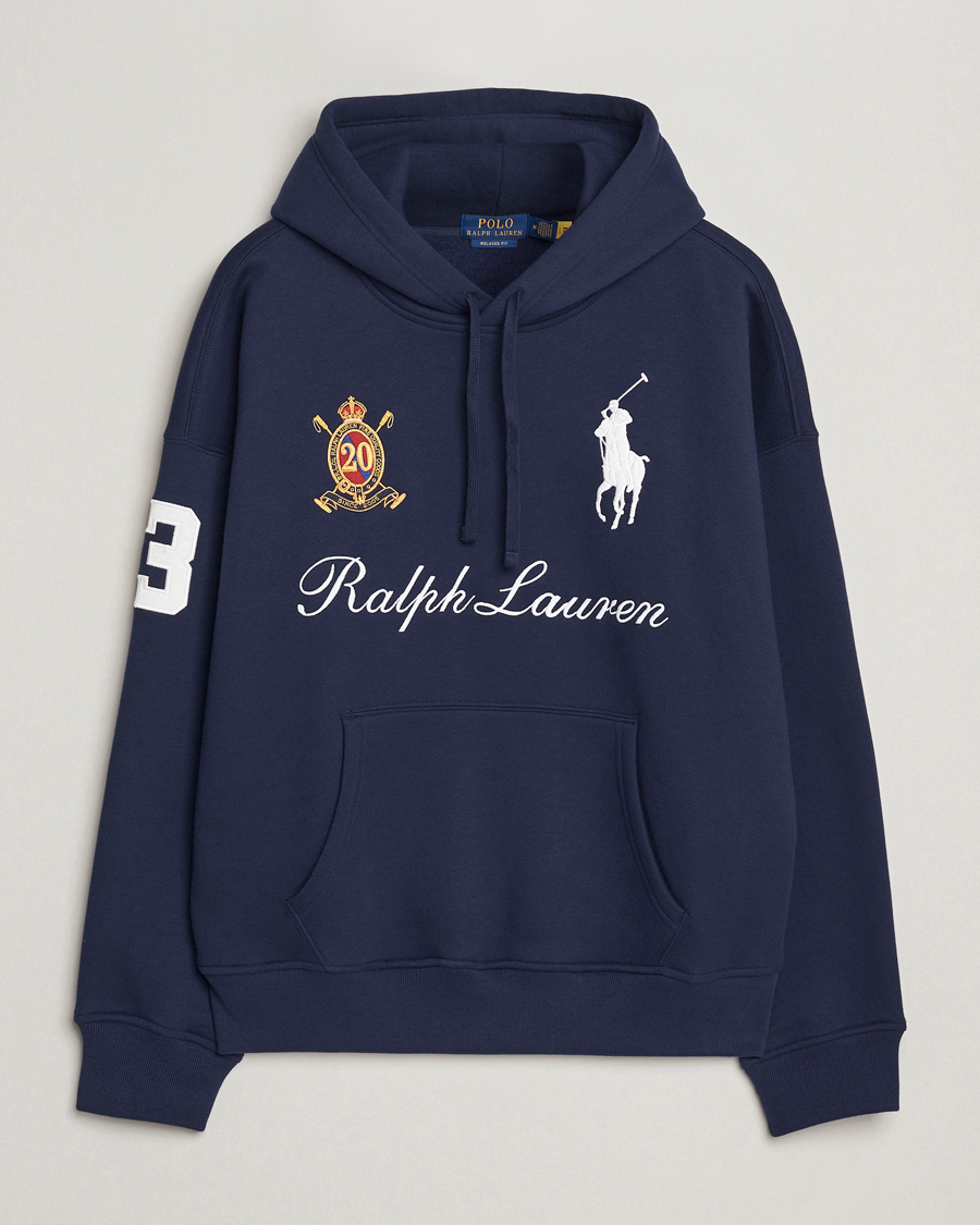 Uomini | Maglieria | Polo Ralph Lauren | Big Pony Hoodie Cruise Navy