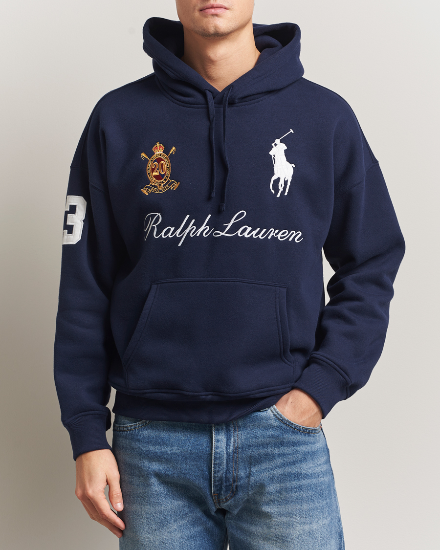 Uomini | Maglieria | Polo Ralph Lauren | Big Pony Hoodie Cruise Navy