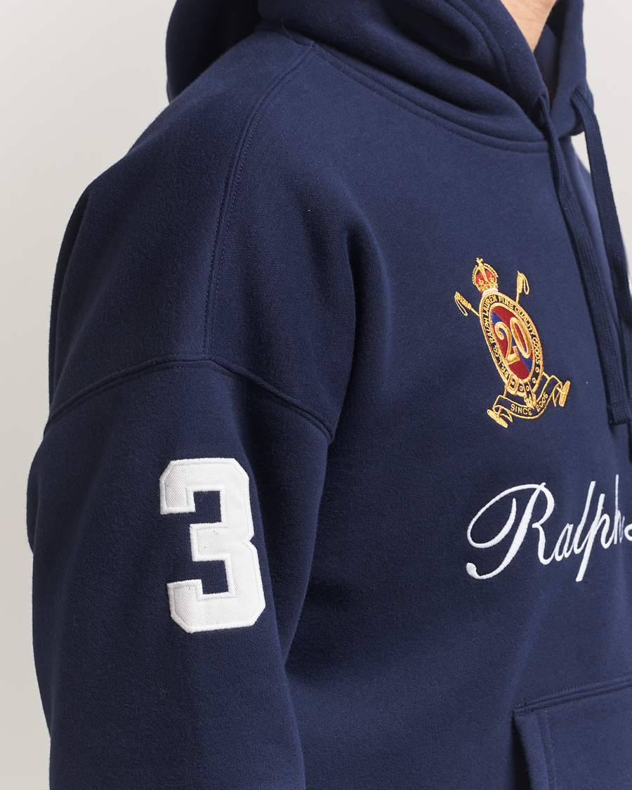 Uomini | Maglieria | Polo Ralph Lauren | Big Pony Hoodie Cruise Navy
