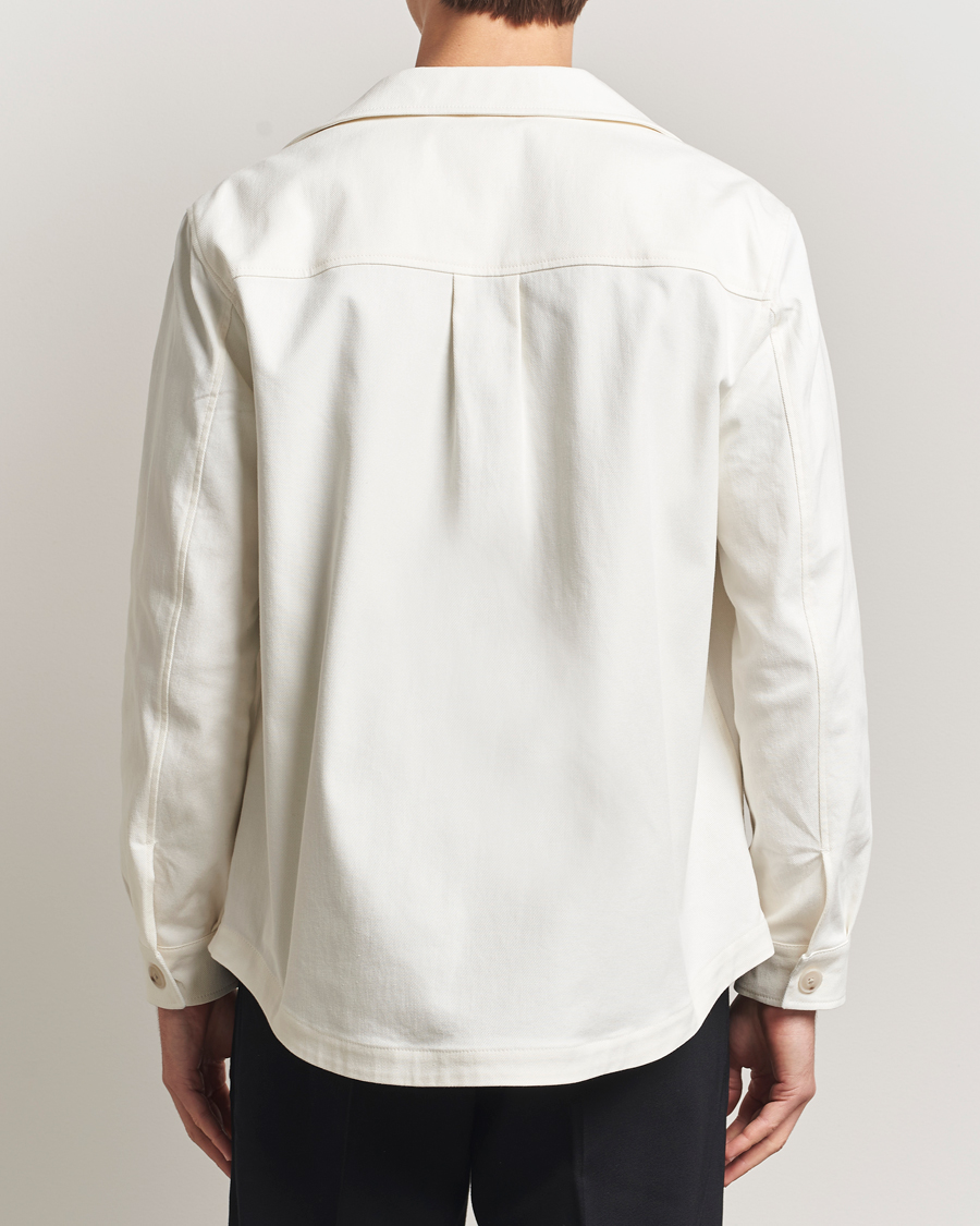 Uomini | Camicie | BOSS BLACK | Carper Cotton Twill Overshirt Natural