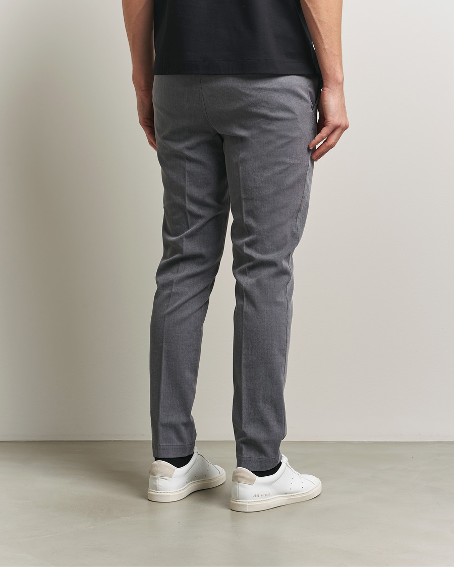 Uomini | Pantaloni | BOSS BLACK | Kaiton Structured Chinos Dark Blue