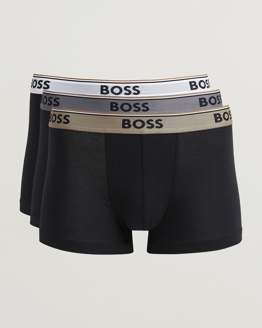 Uomini | Biancheria intima | BOSS BLACK | 3-Pack Trunk Black