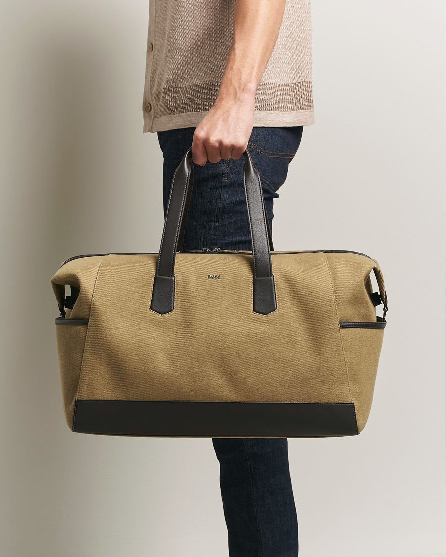 Uomini | Borse | BOSS BLACK | Dakkar Holdall Dark Beige