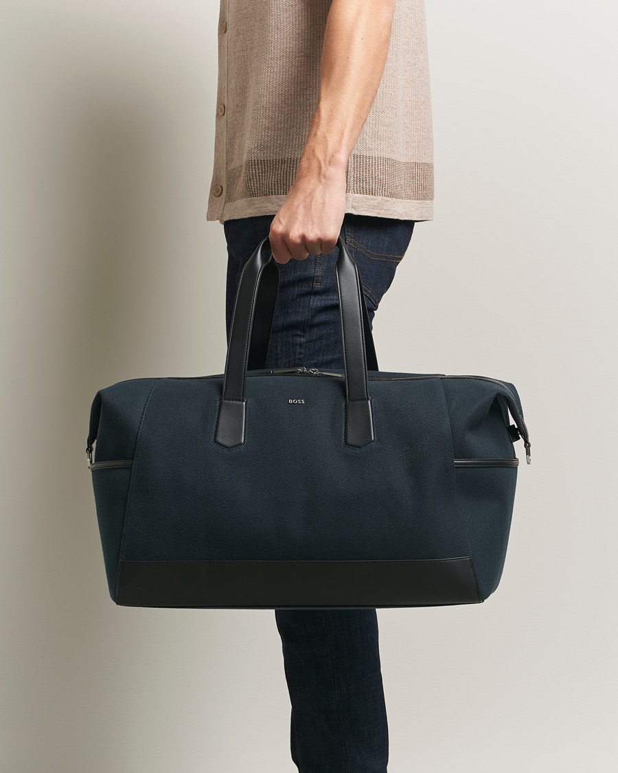 Uomini | Borse | BOSS BLACK | Dakkar Holdall Dark Blue