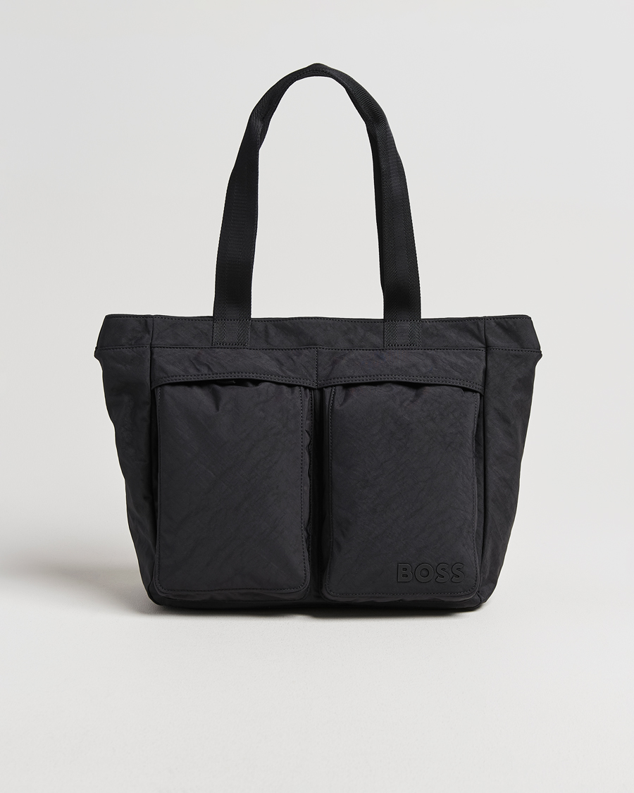 Uomini | Borse | BOSS BLACK | Catch Nylon Tote Bag Black