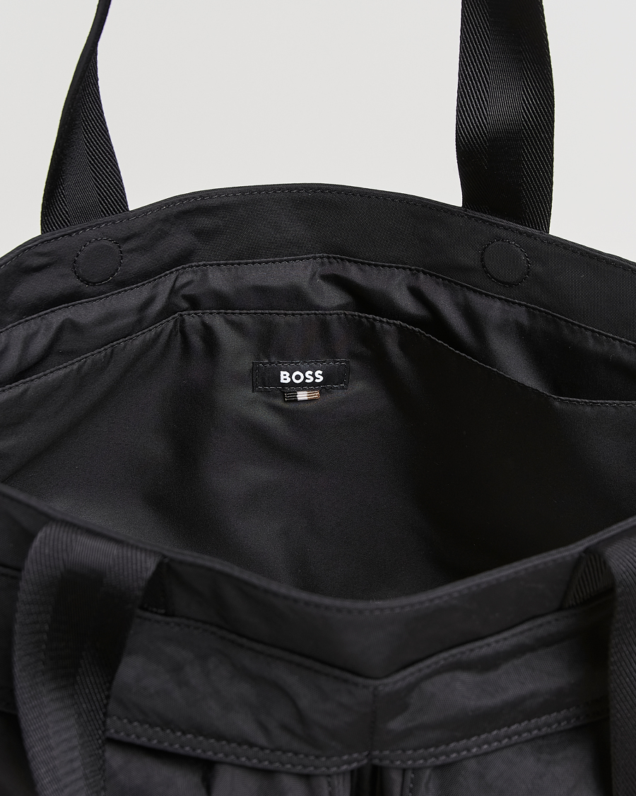 Uomini | Borse | BOSS BLACK | Catch Nylon Tote Bag Black