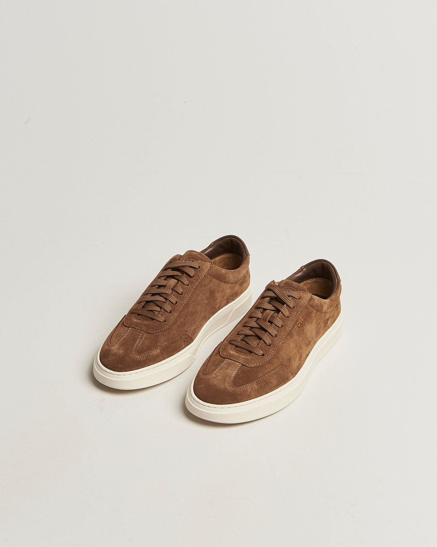 Uomini | Sneakers | BOSS BLACK | Kieran Suede Sneaker Medium Beige
