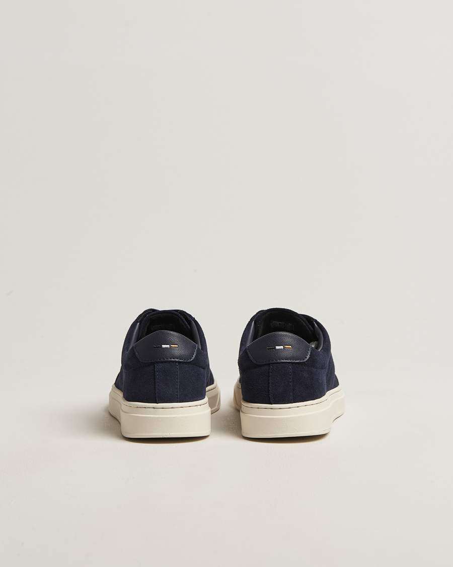 Uomini | Sneakers | BOSS BLACK | Kieran Suede Sneaker Dark Blue