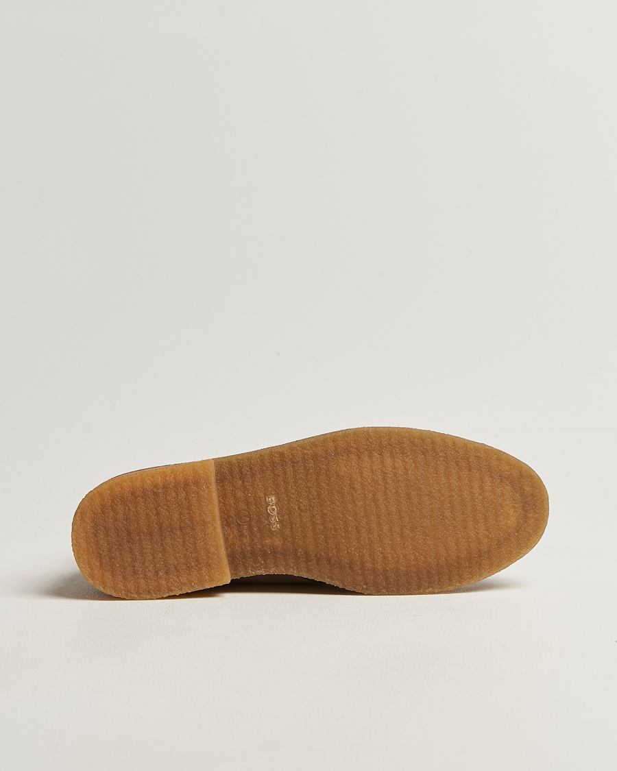 Uomini | Stivali | BOSS BLACK | Kope Suede Desert Boots Medium Beige