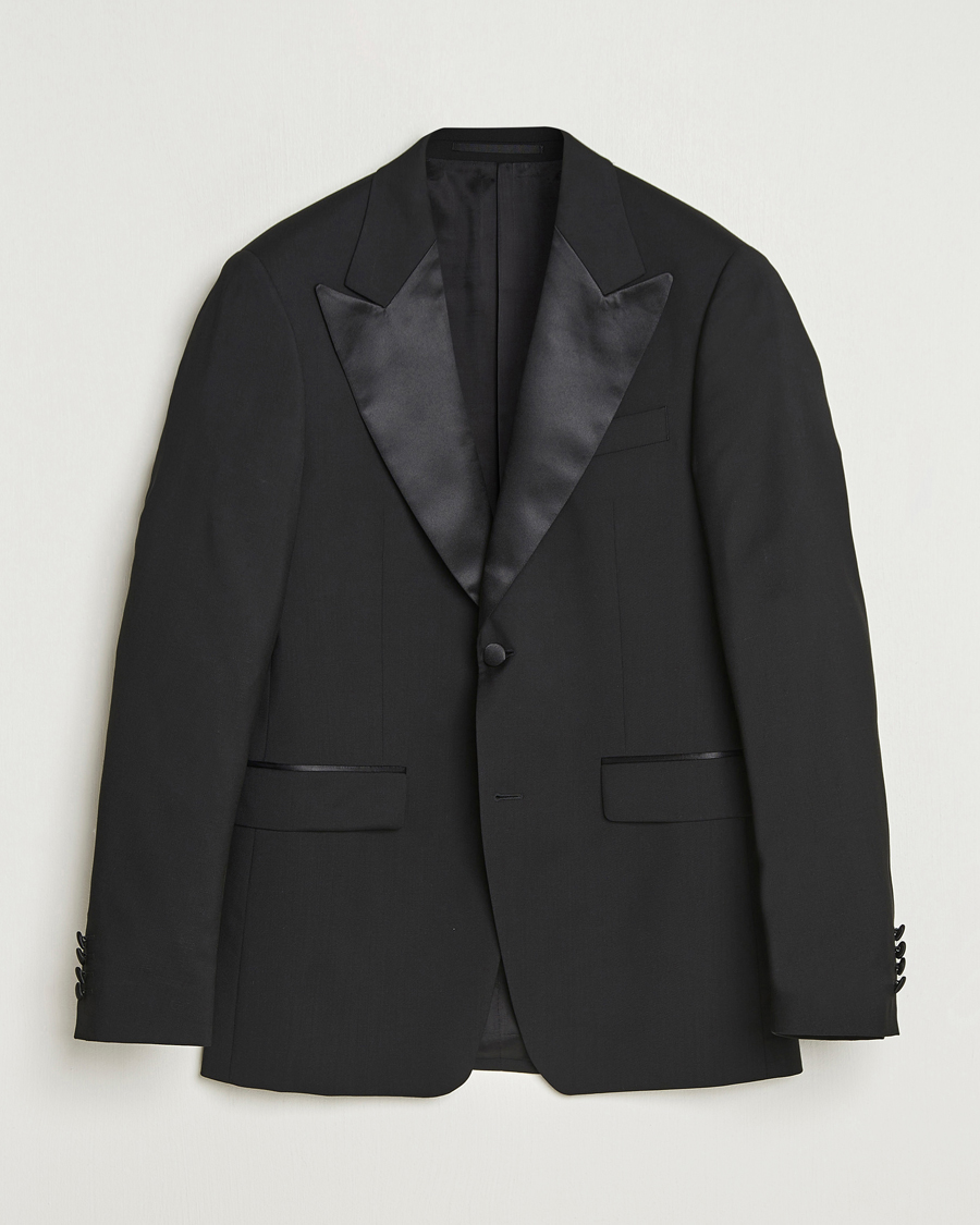 Uomini | Blazers | Tiger of Sweden | Jeffers Tuxedo Blazer Black