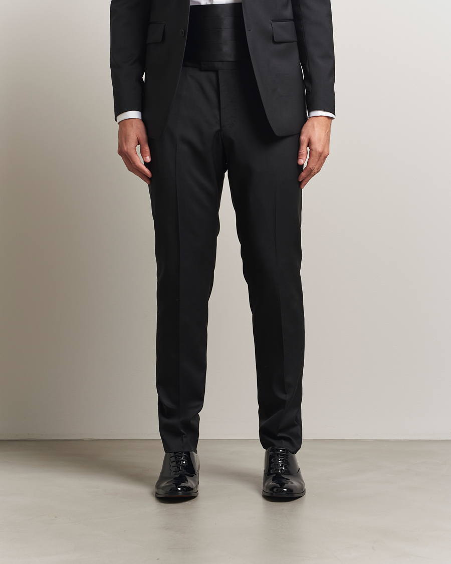 Uomini | Pantaloni | Tiger of Sweden | Tenuta Tuxedo Trousers Black