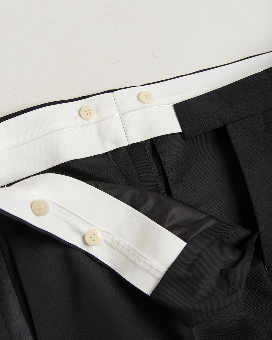 Uomini | Pantaloni | Tiger of Sweden | Tenuta Tuxedo Trousers Black