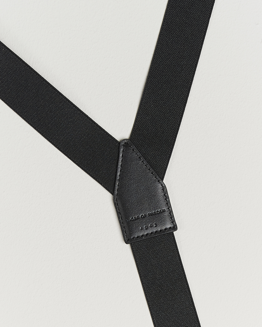 Uomini | Tiger of Sweden Sessato Braces Black | Tiger of Sweden | Sessato Braces Black