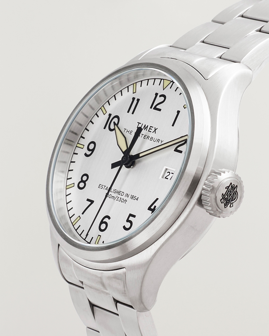 Uomini | Timex Waterbury Ace 3-Hand 41mm Silver Dial | Timex | Waterbury Ace 3-Hand 41mm Silver Dial