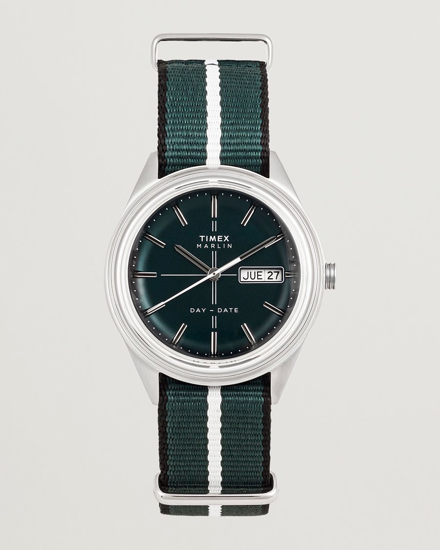 Uomini | Timex Marlin Jet 3-Hand Quartz 39mm Green Dial | Timex | Marlin Jet 3-Hand Quartz 39mm Green Dial