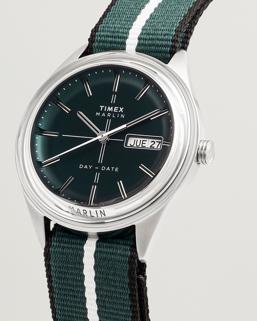 Uomini | Timex Marlin Jet 3-Hand Quartz 39mm Green Dial | Timex | Marlin Jet 3-Hand Quartz 39mm Green Dial