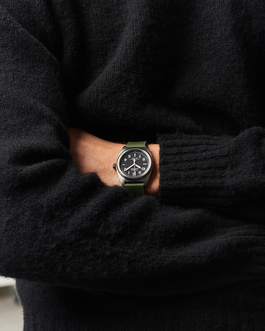 Uomini | Timex Expedition Capstone Silicone Strap 39mm Black Dial | Timex | Expedition Capstone Silicone Strap 39mm Black Dial