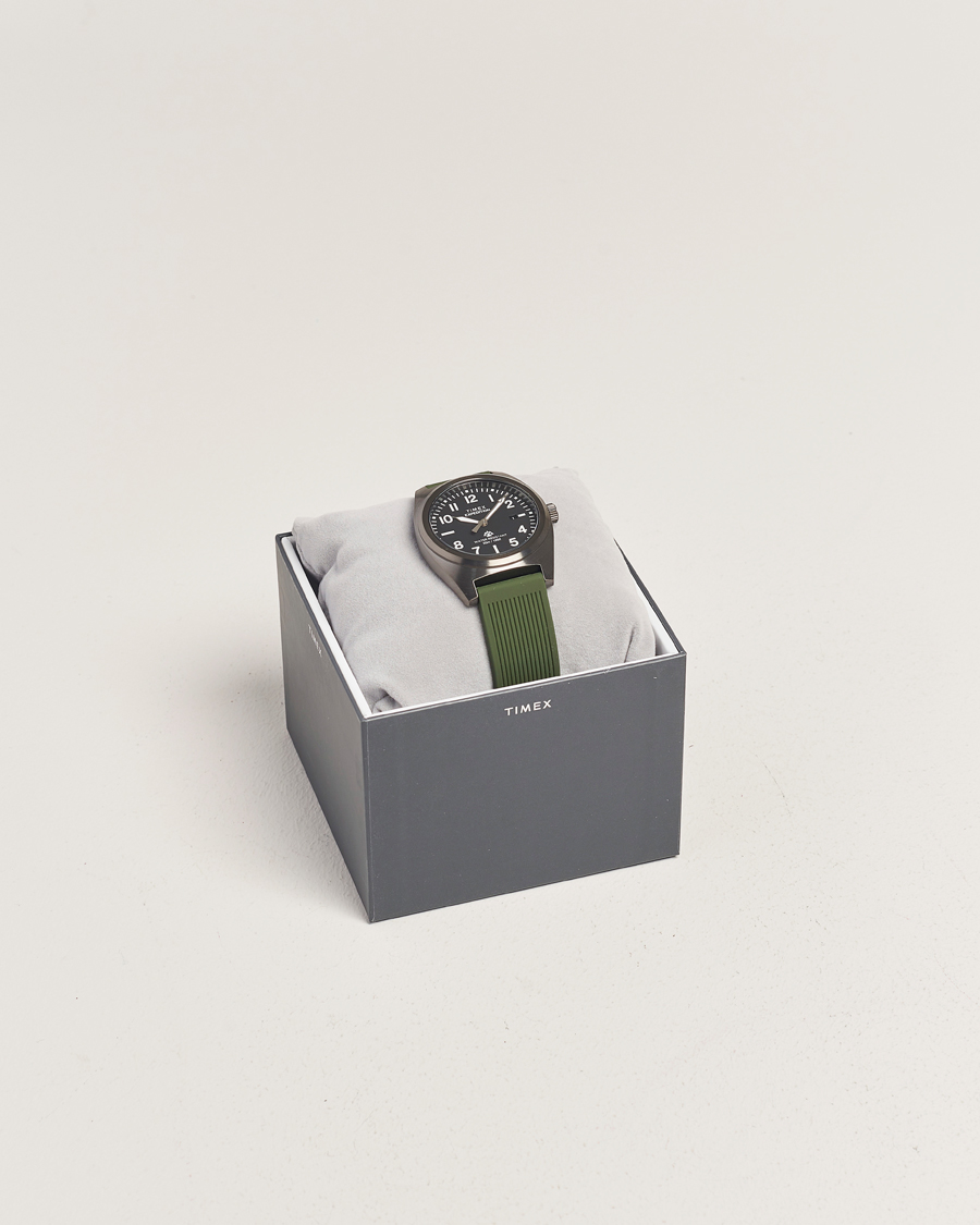 Uomini | Timex Expedition Capstone Silicone Strap 39mm Black Dial | Timex | Expedition Capstone Silicone Strap 39mm Black Dial