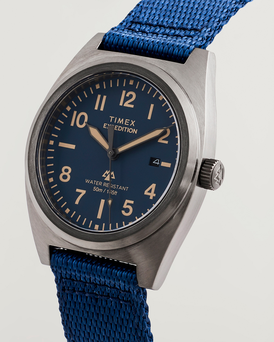 Uomini | Timex Expedition Capstone rPET Strap 39mm Blue Dial | Timex | Expedition Capstone rPET Strap 39mm Blue Dial