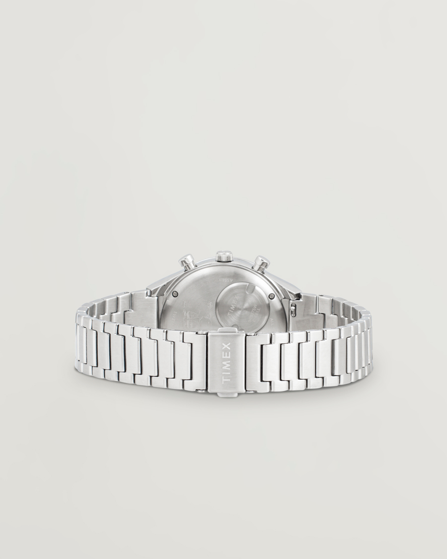 Uomini | Timex Timex X Peanuts Q Chronograph Snoopy 40mm Blue Dial | Timex | X Peanuts Q Chronograph Snoopy 40mm Blue Dial