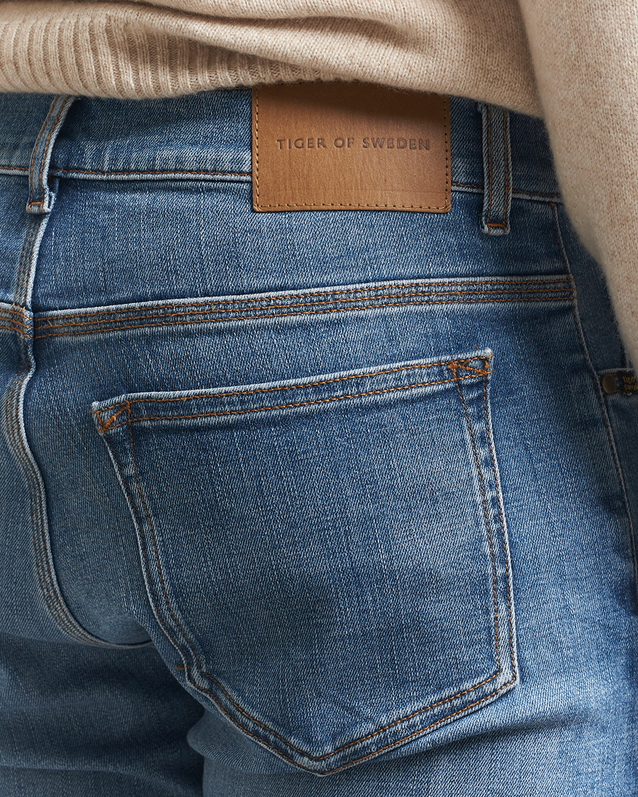 Uomini | Jeans | Tiger of Sweden | Evolve Jeans Medium Blue