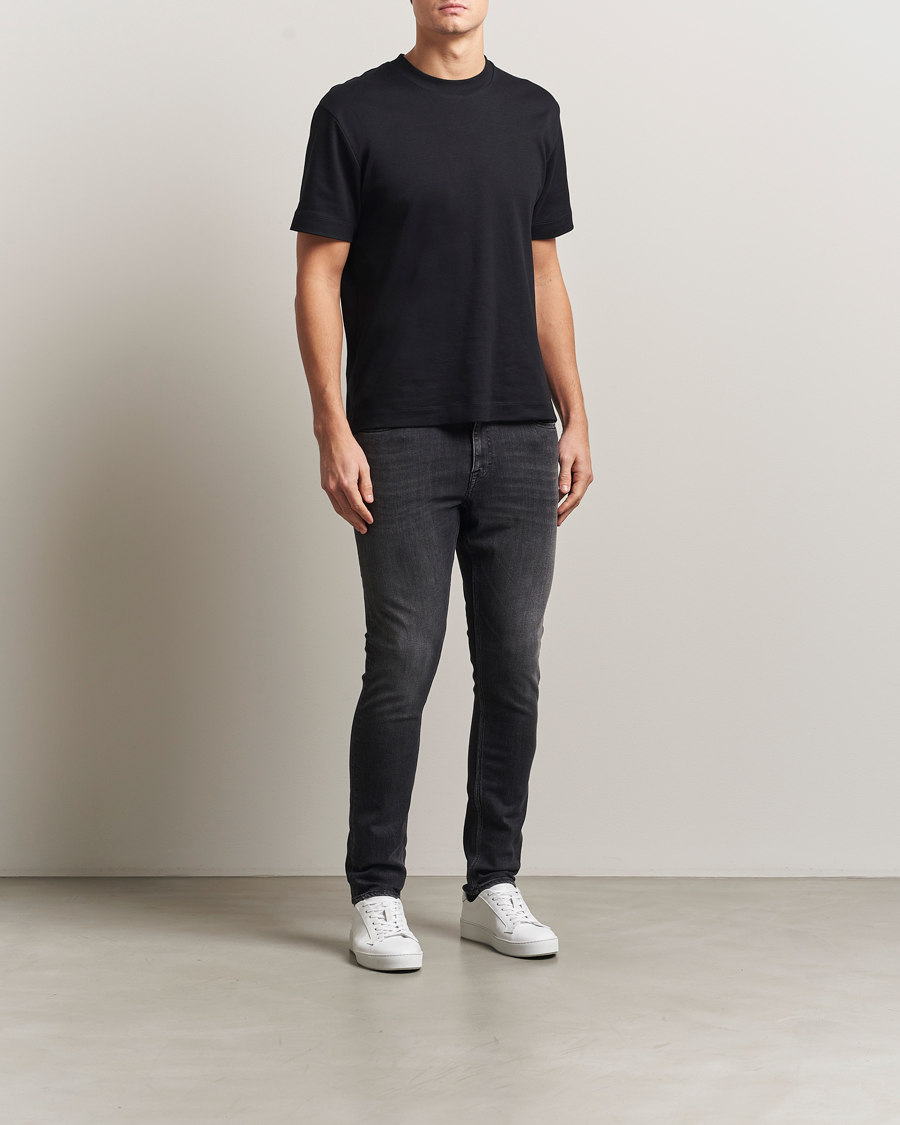 Uomini | Pantaloni | Tiger of Sweden | Evolve Jeans Washed Black