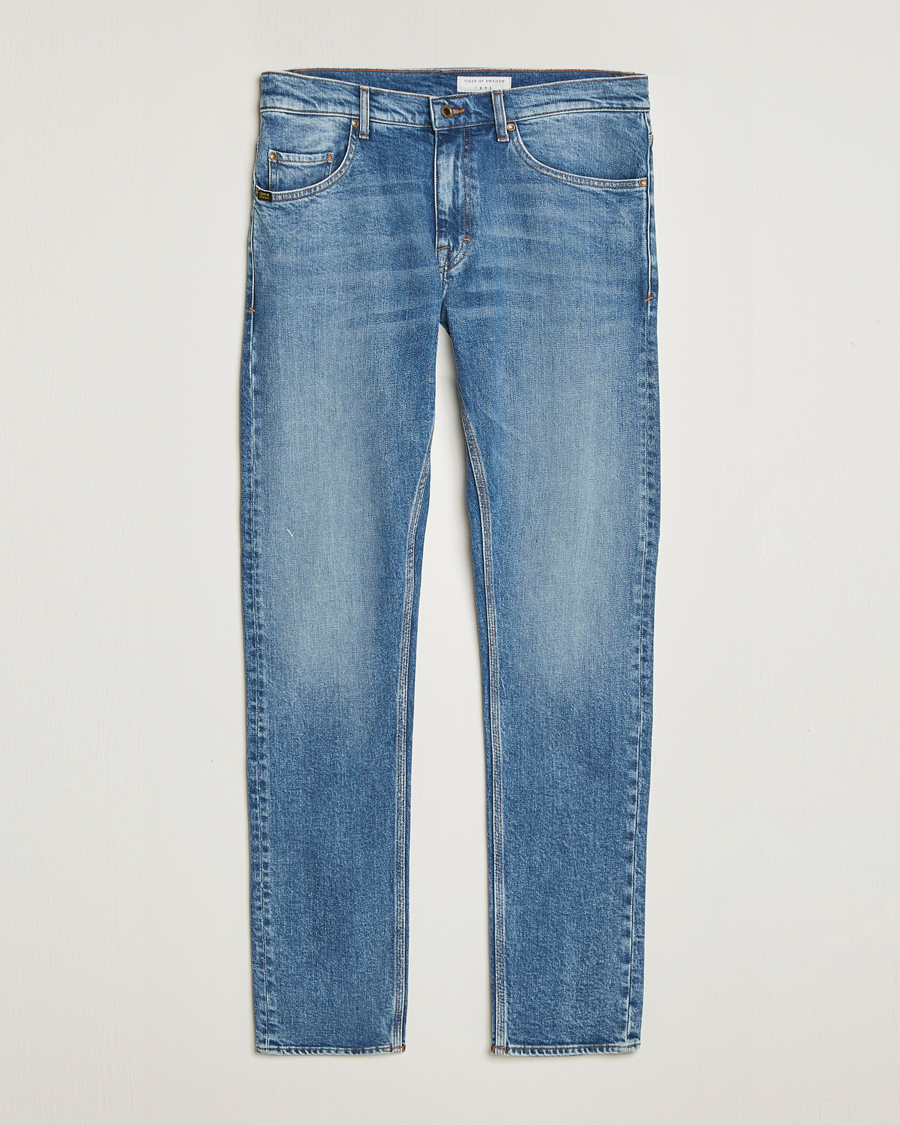 Uomini | Pantaloni | Tiger of Sweden | Pistolero Jeans Medium Blue