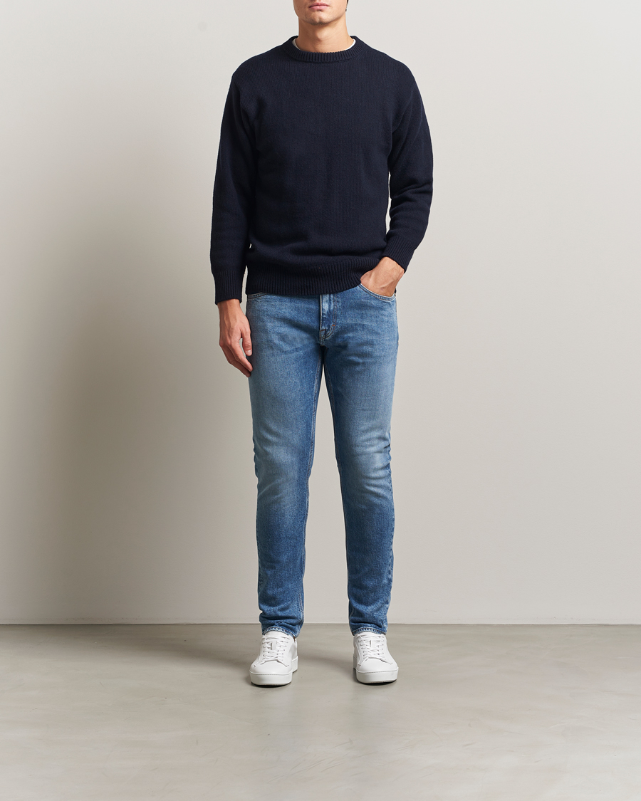 Uomini | Pantaloni | Tiger of Sweden | Pistolero Jeans Medium Blue