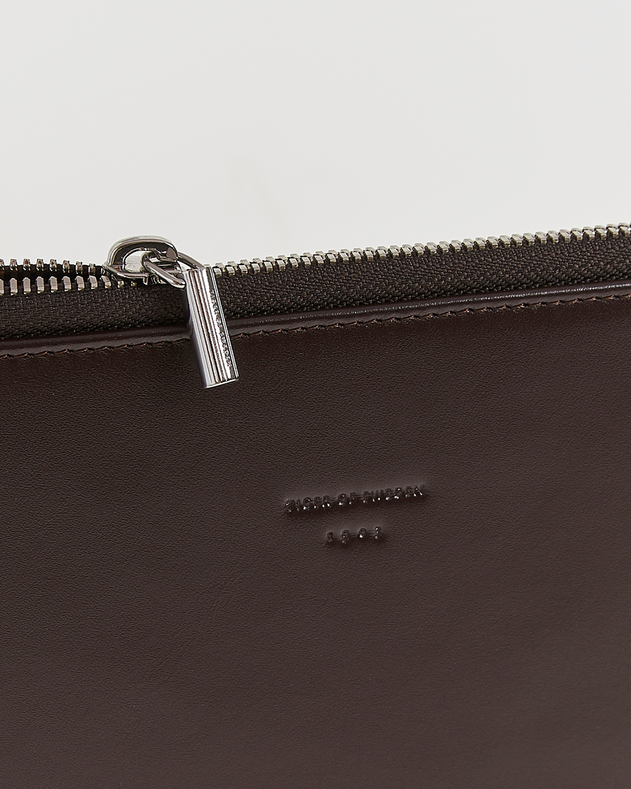Uomini | Borse | Tiger of Sweden | Vitama Leather Portfolio Dark Brown