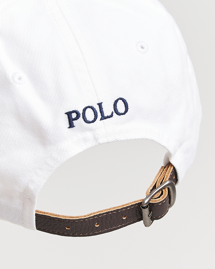 Uomini | Cappelli & Berretti | Polo Ralph Lauren | Big Pony Twill Cap Ceramic White