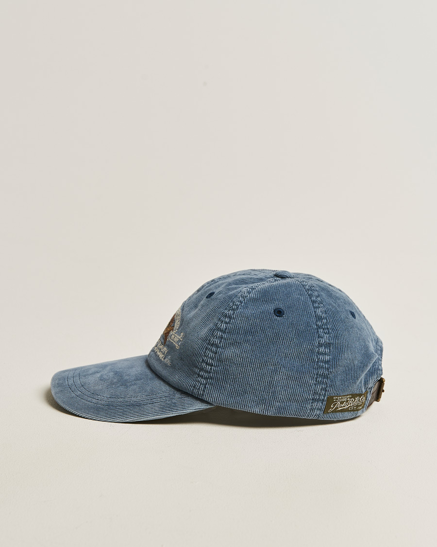 Uomini | Cappelli & Berretti | Polo Ralph Lauren | Corduroy Bill Cap Faded Navy