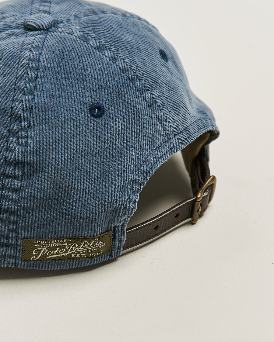 Uomini | Cappelli & Berretti | Polo Ralph Lauren | Corduroy Bill Cap Faded Navy