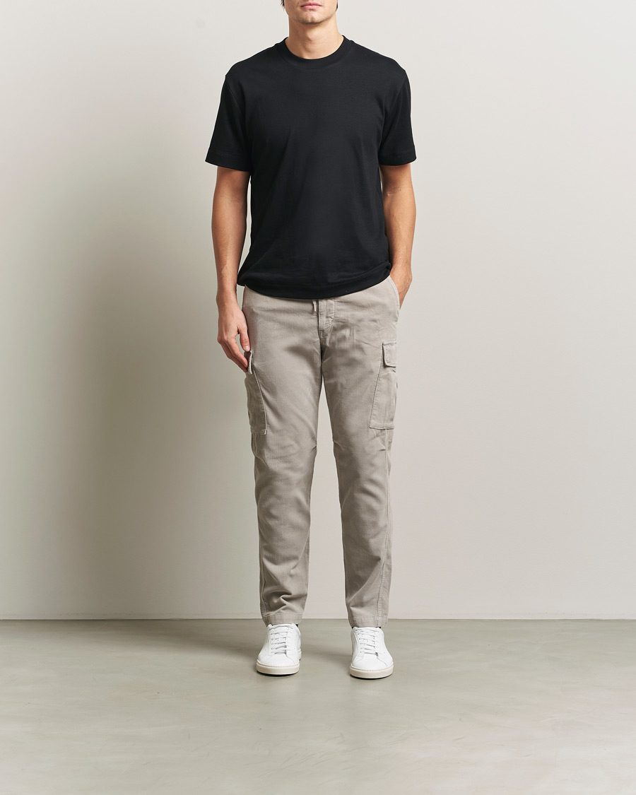 Uomini | Pantaloni | Polo Ralph Lauren | Corduroy Cargo Pants Grey Dawn