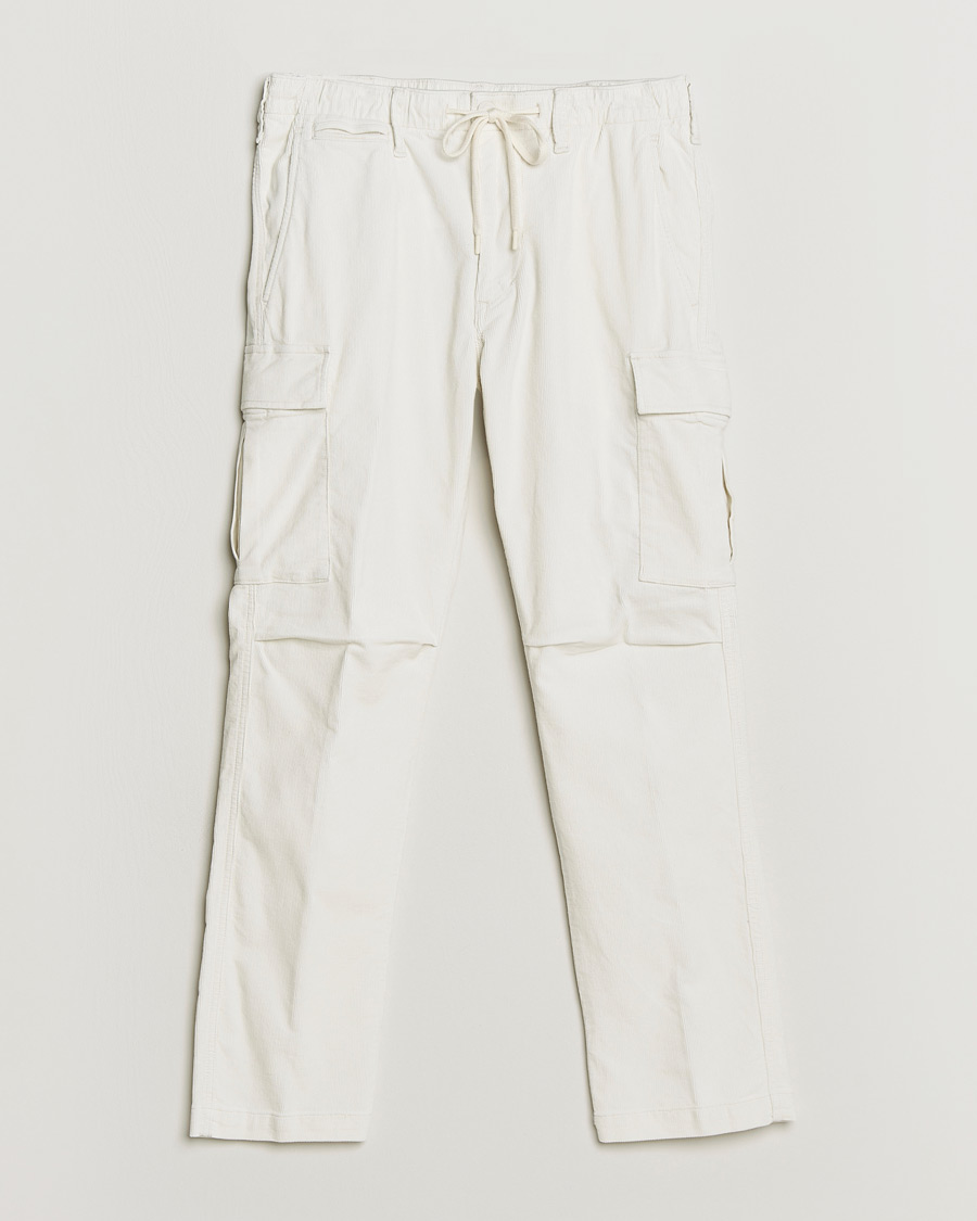 Uomini | Pantaloni | Polo Ralph Lauren | Corduroy Cargo Pants Antique Cream