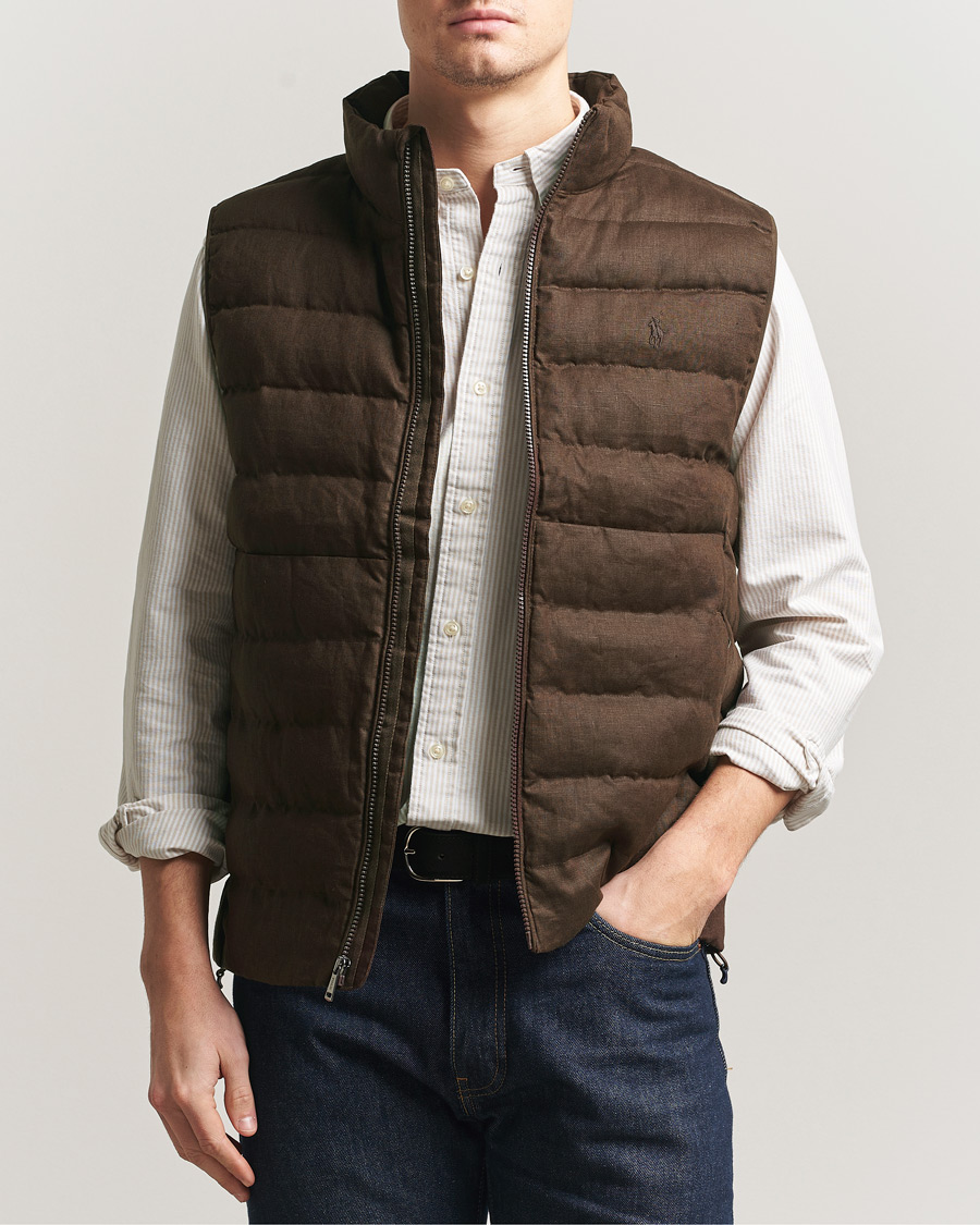 Uomini | Gilet | Polo Ralph Lauren | Colden Vest Nutmeg Brown