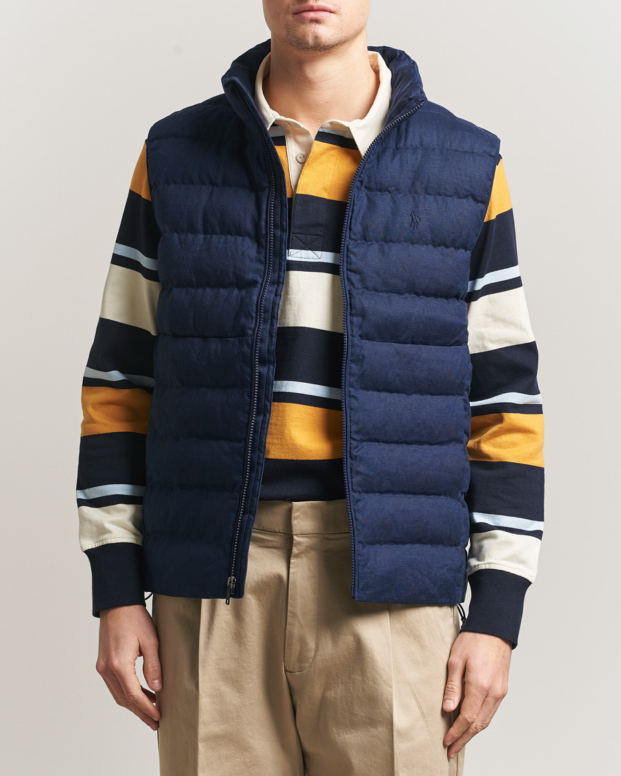 Uomini | Gilet | Polo Ralph Lauren | Colden Down Vest Newport Navy