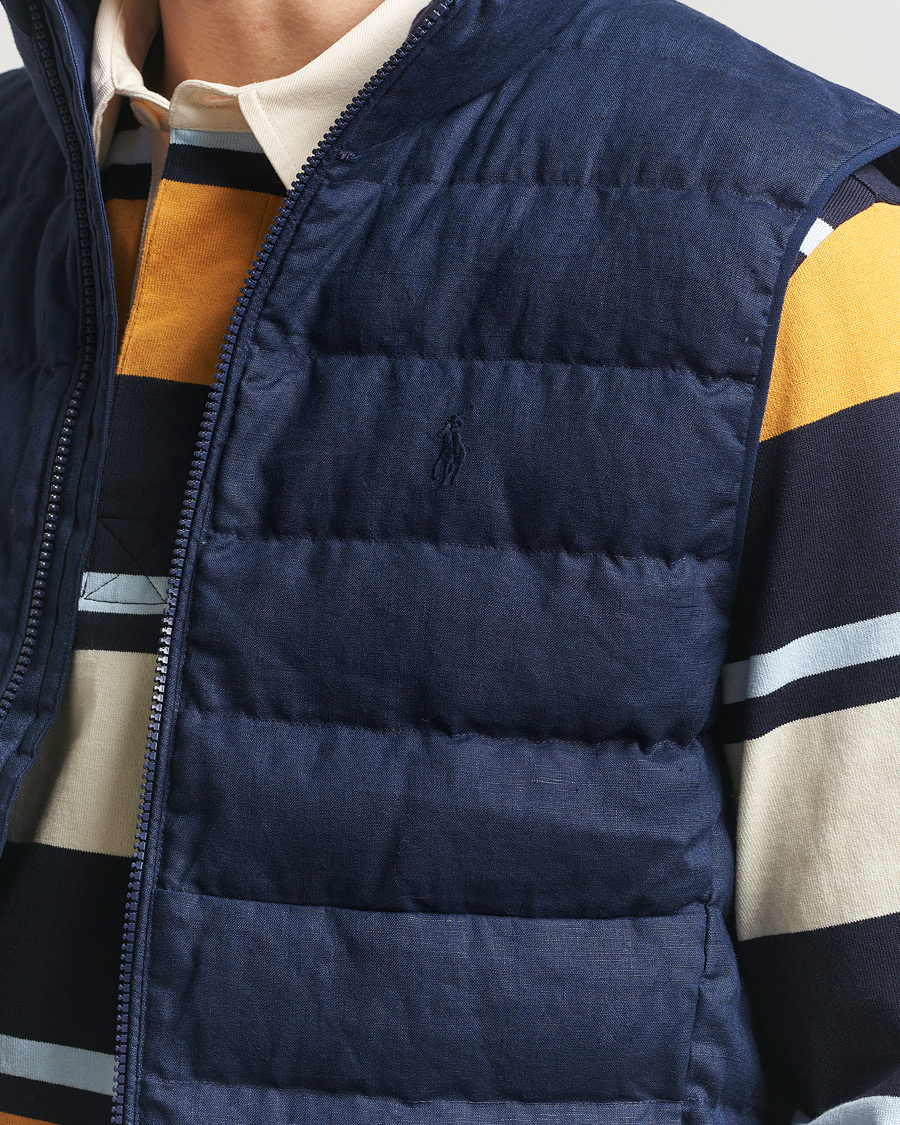 Uomini | Gilet | Polo Ralph Lauren | Colden Down Vest Newport Navy