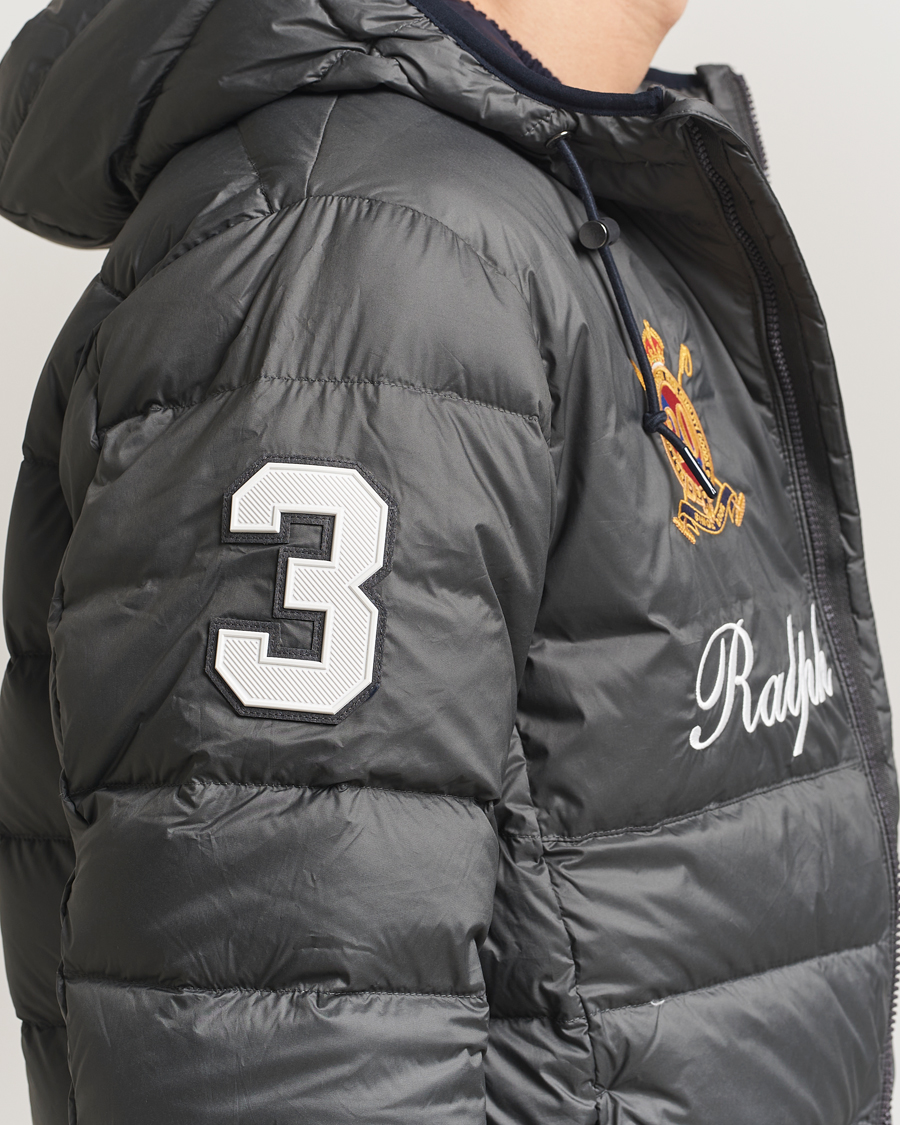 Uomini | Giacche | Polo Ralph Lauren | Colden Snow Polo Hodded Jacket Charcoal Grey