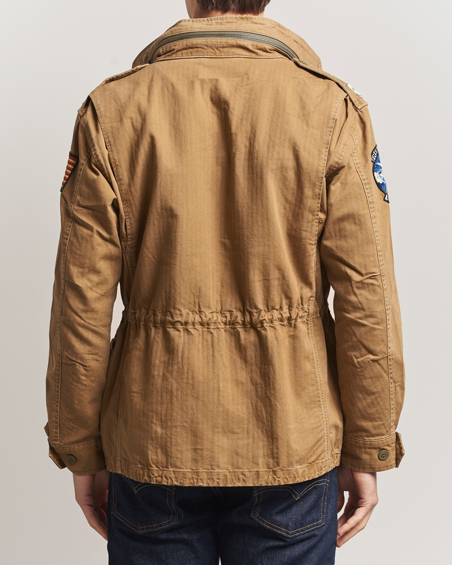 Uomini | Giacche | Polo Ralph Lauren | Herringbone Field Patch Jacket Sandsurf