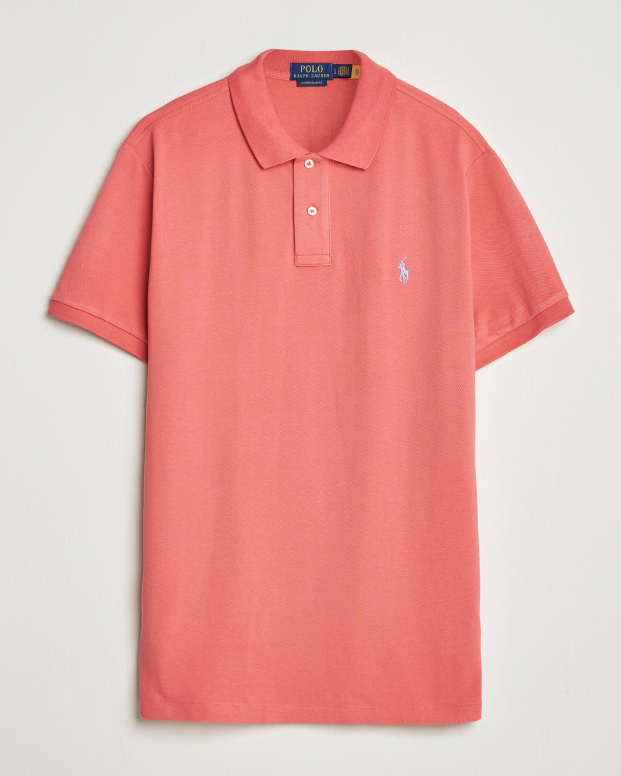 Uomini | Polo | Polo Ralph Lauren | Custom Slim Fit Polo Red Sky