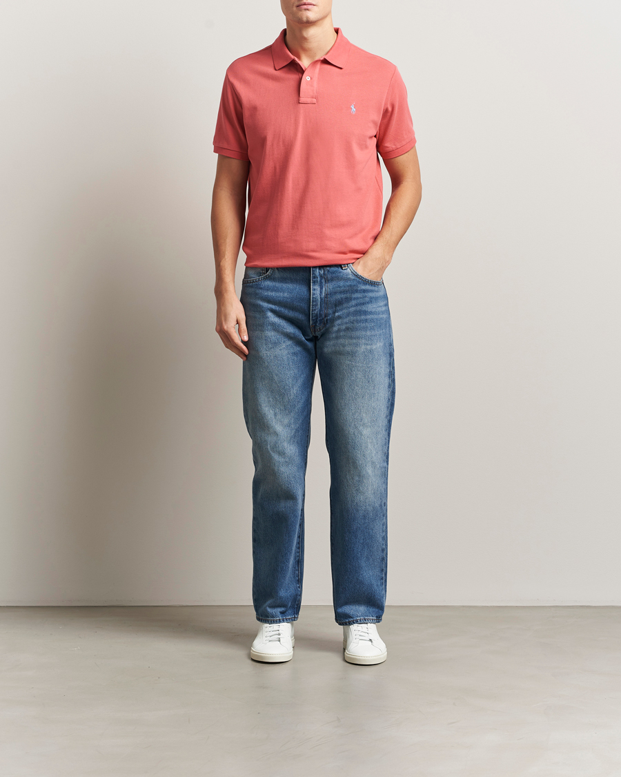 Uomini | Polo | Polo Ralph Lauren | Custom Slim Fit Polo Red Sky