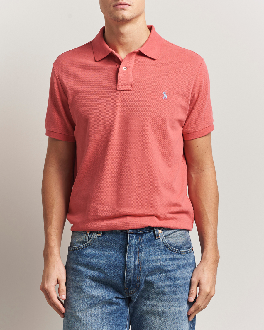 Uomini | Polo | Polo Ralph Lauren | Custom Slim Fit Polo Red Sky