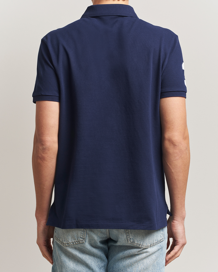Uomini | Polo | Polo Ralph Lauren | Custom Slim Fit Big Pony Polo Cruise Navy