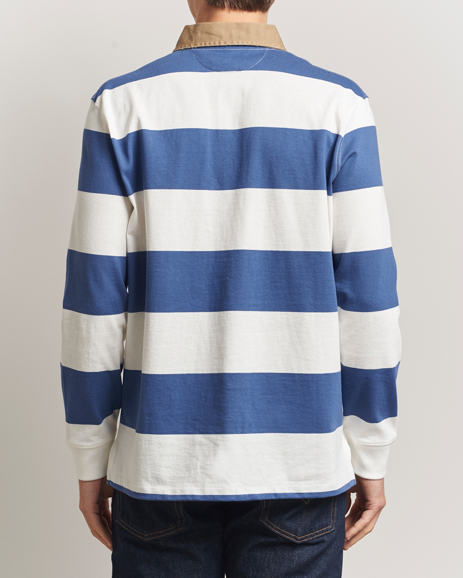 Uomini | Maglieria | Polo Ralph Lauren | Long Sleeve Rugby Sweater Old Royal/Cream