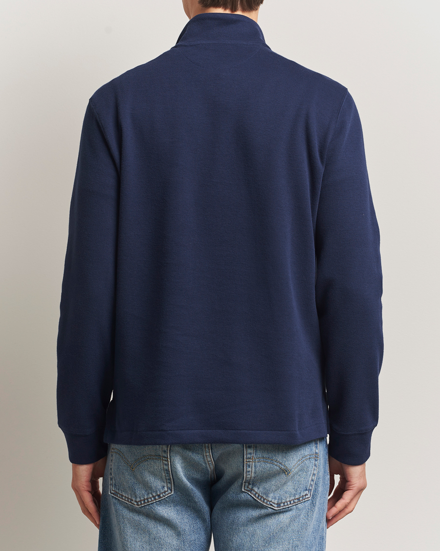 Uomini | Maglieria | Polo Ralph Lauren | Double Knitted Half Zip Cruise Navy